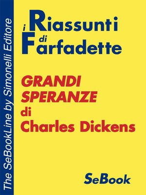 cover image of Grandi speranze di Charles Dickens - RIASSUNTO